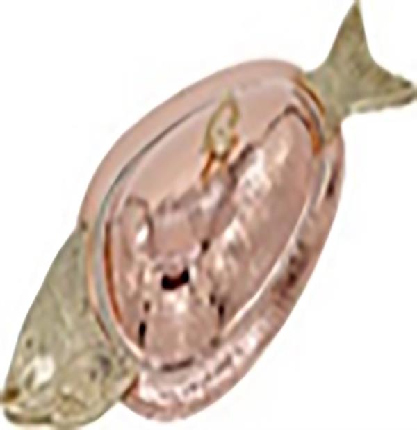 Bakır Balık Kayık 41 cm