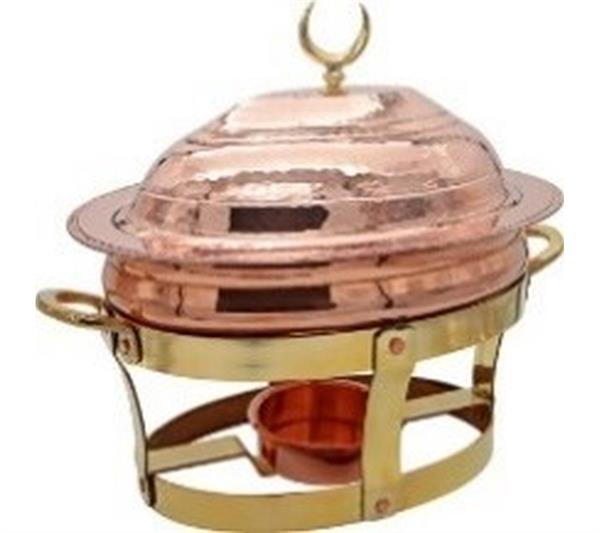 Bakır Reşolu Kayık Sahan 40 cm