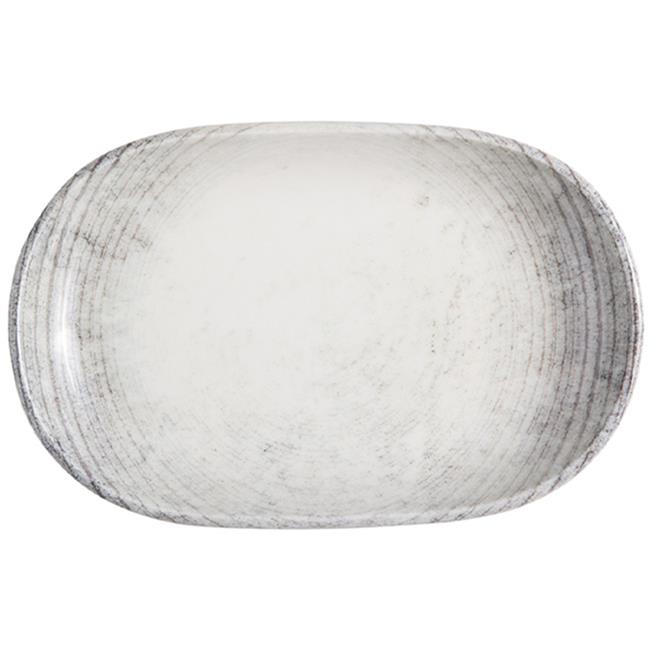 Fume Oval Kayık Tabak 28 cm