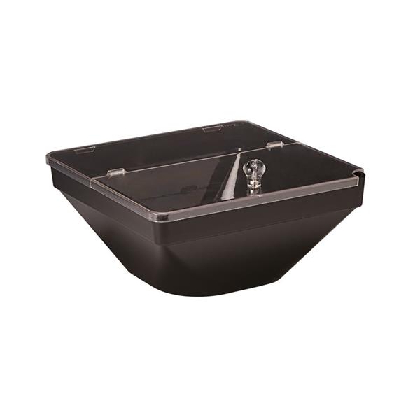 Polikarbonat Kapaklı Kase Siyah