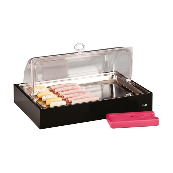 Polikarbonat Rolltop Kapaklı Soğutuculu Teşhir