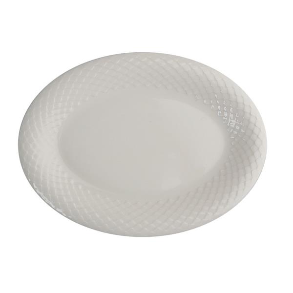 Porselen Aqua Alumilite Kayık Tabak 20Cm