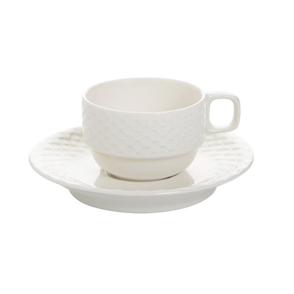 Porselen Aqua Alumilite Tabaklı Kahve Fi