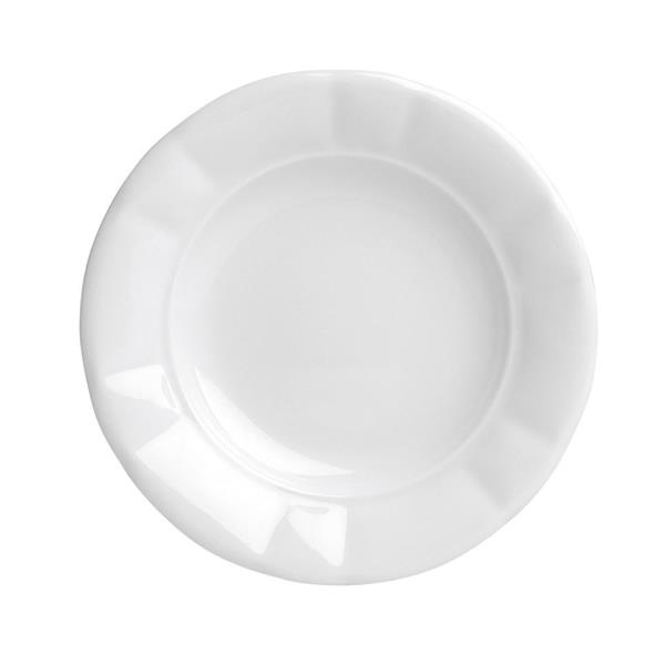 Porselen Bella Beyaz Çukur Tabak 19Cm 