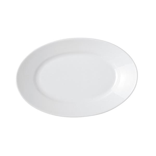 Porselen Bella Beyaz Kayık Tabak 22Cm 