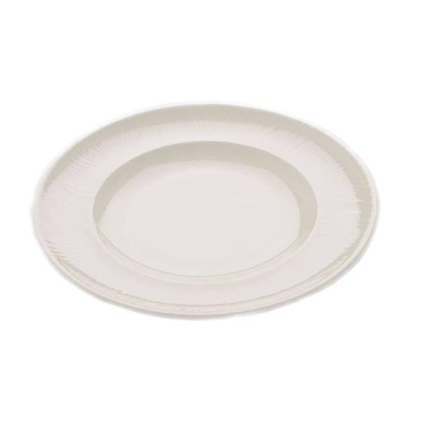 Porselen Curve Alumilite Çukur Tabak 26C