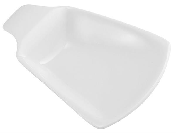 Porselen Micro Minimal Kaşık Beyaz