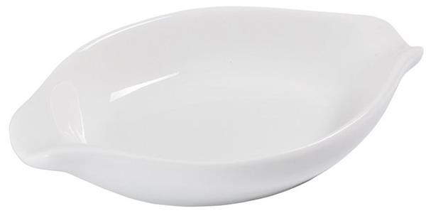 Porselen Micro Minimal Leaf Beyaz