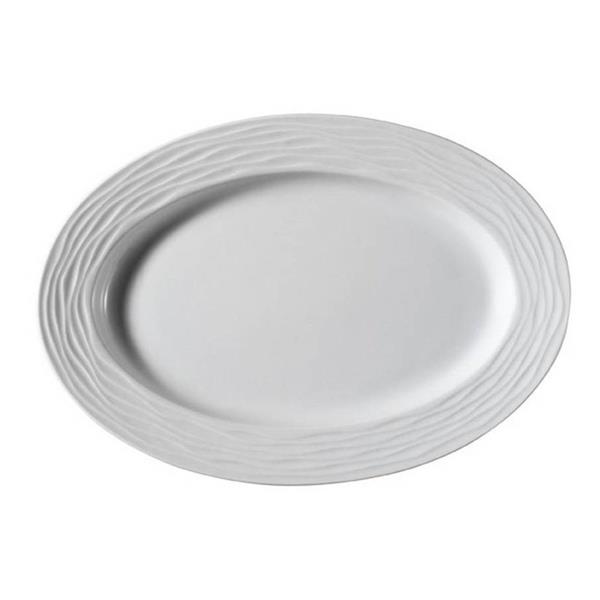 Porselen Sea Wave Kayık Tabak