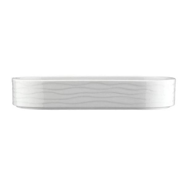 Porselen Sea Wave Oval Kase