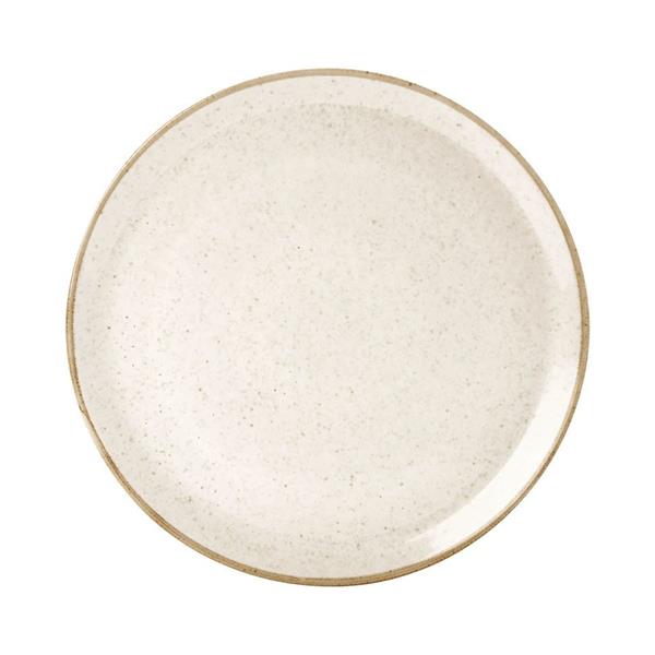 Porselen Seasons Bej Düz Tabak 20Cm 