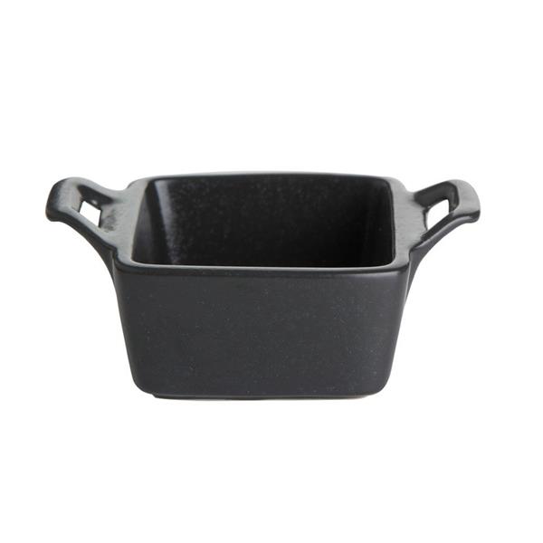 Porselen Seasons Siyah Mini Kase 10Cm 